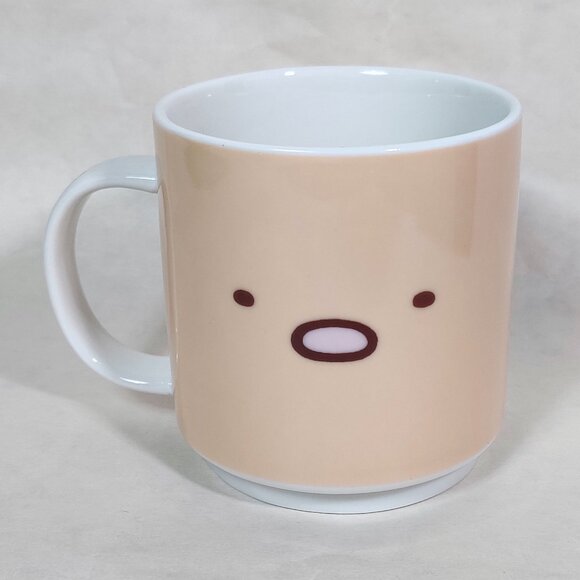 San-X Sumikko Gurashi Mug Tonkatsu Neko Split Pork Cat Anime Ceramic Japan 2015 - Picture 3 of 8